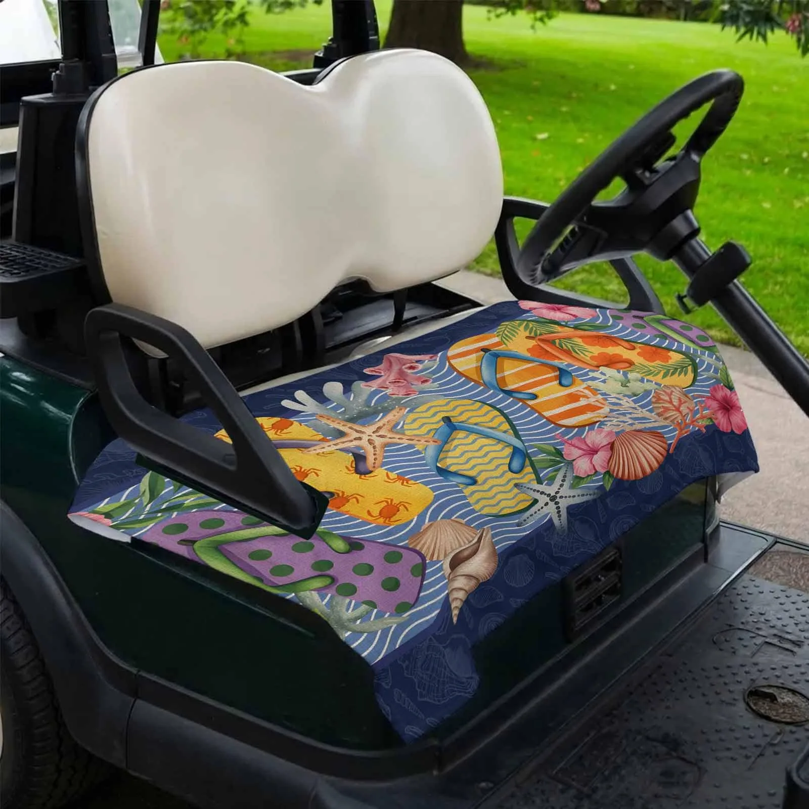 DecorLovee Golf Cart Seat Cover Towel 51 x 31 Inch image 2