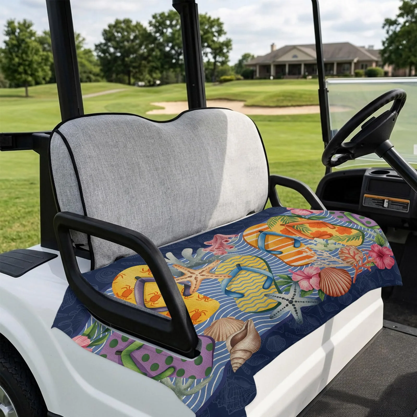 DecorLovee Golf Cart Seat Cover Towel 51 x 31 Inch image 4