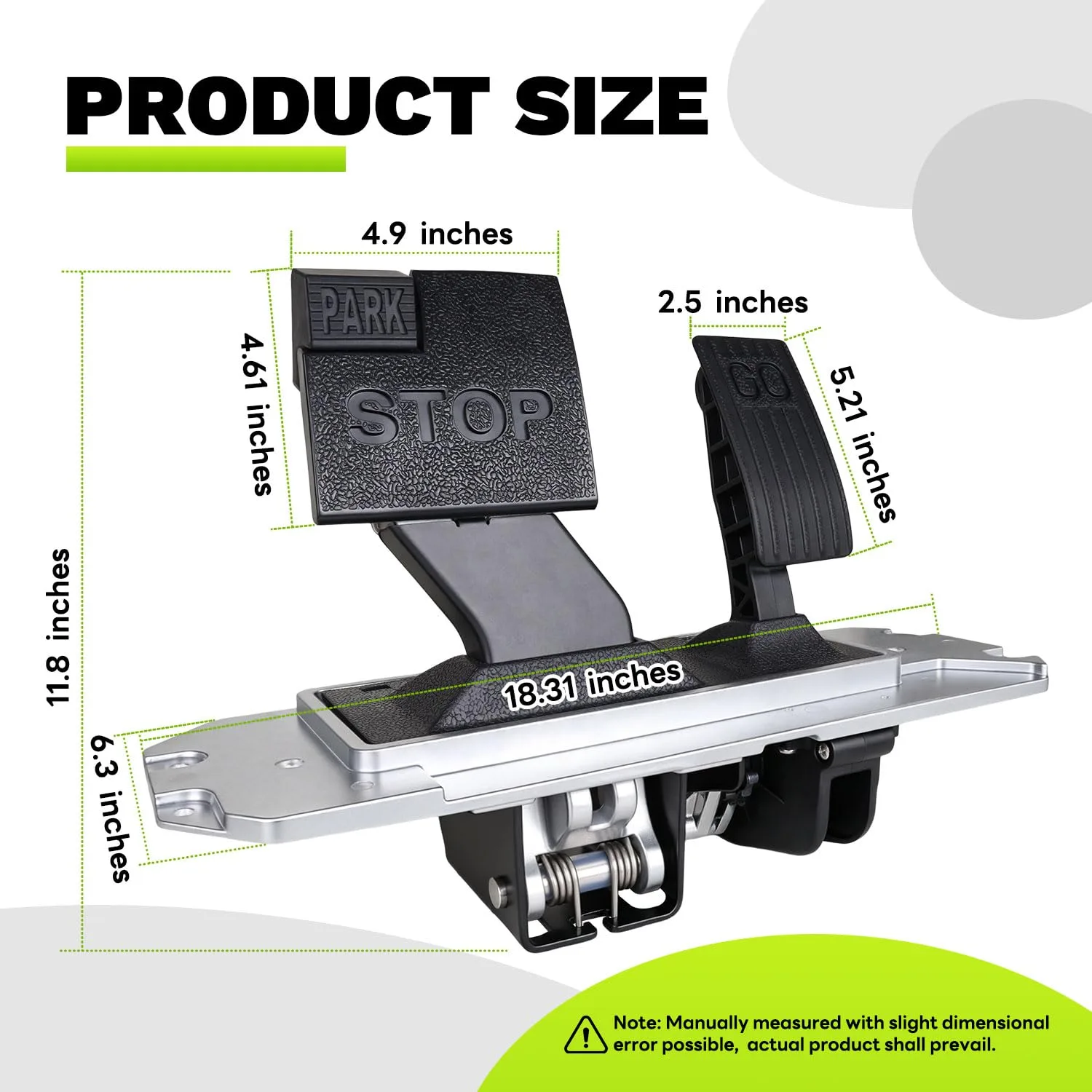 EZAPEX Club Car Precedent Pedal Assembly Conversion Kit image 3