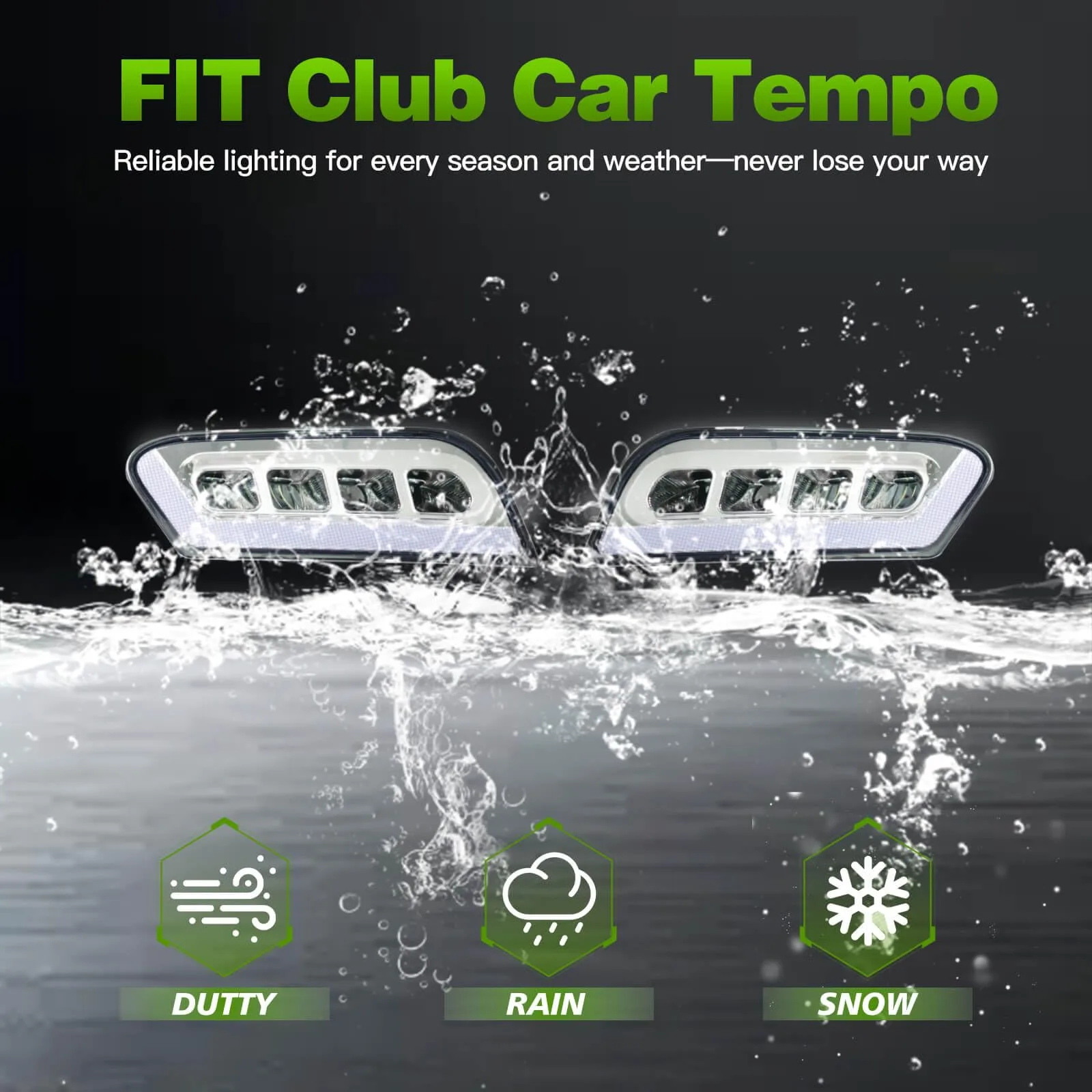 PZWLI RGB LED Light Kit for Club Car Tempo image 2