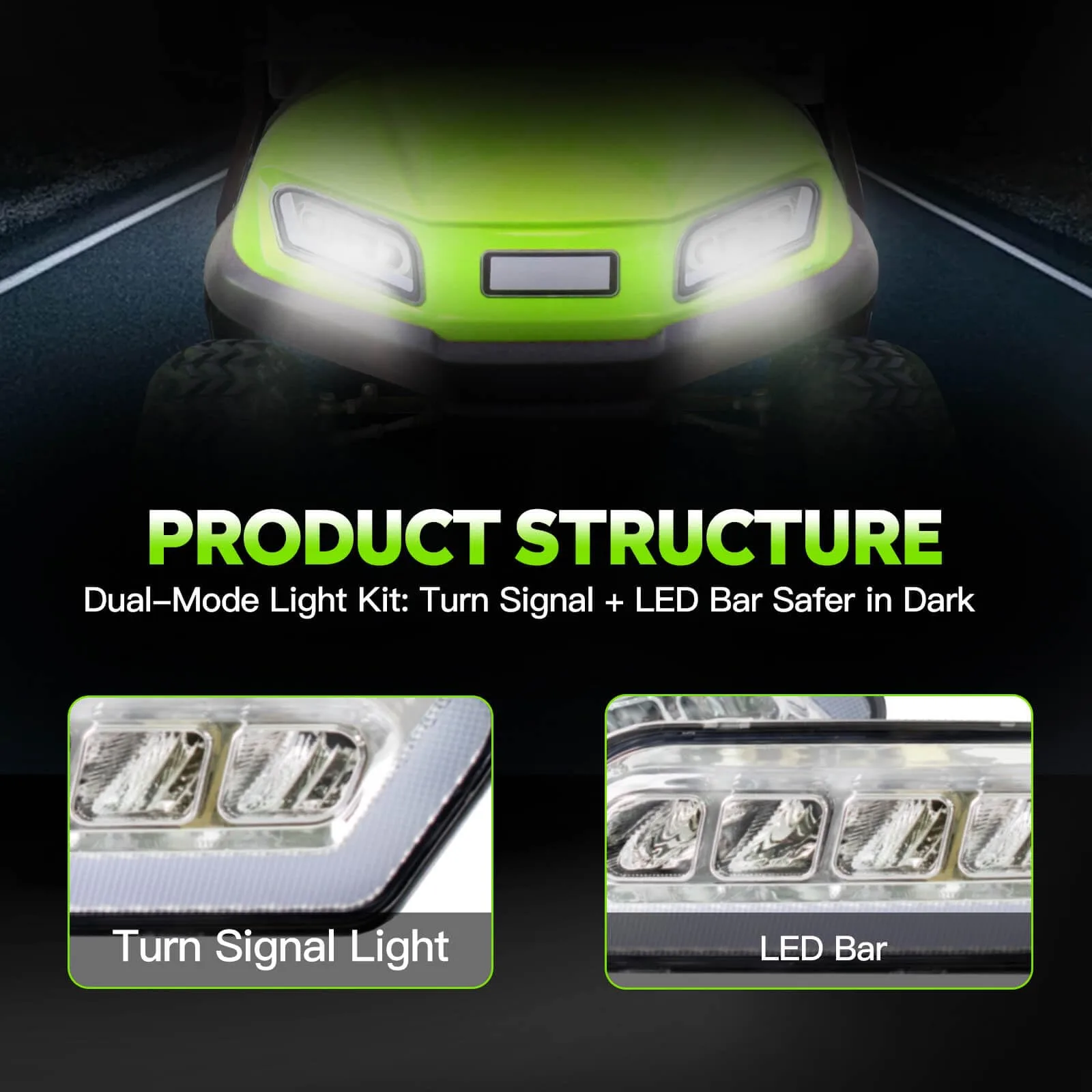 PZWLI RGB LED Light Kit for Club Car Tempo image 3