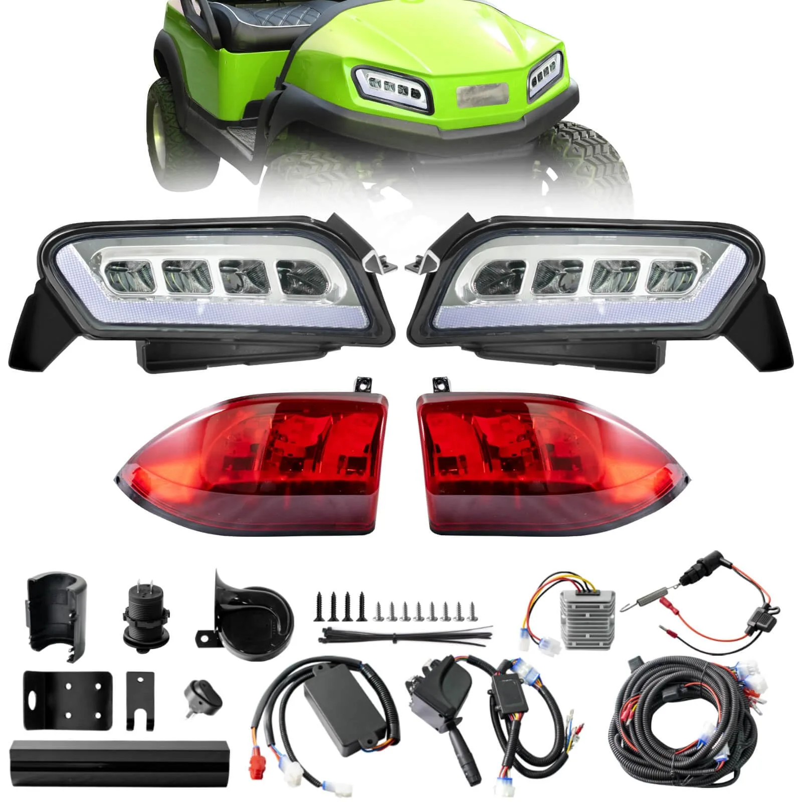 PZWLI RGB LED Light Kit for Club Car Tempo