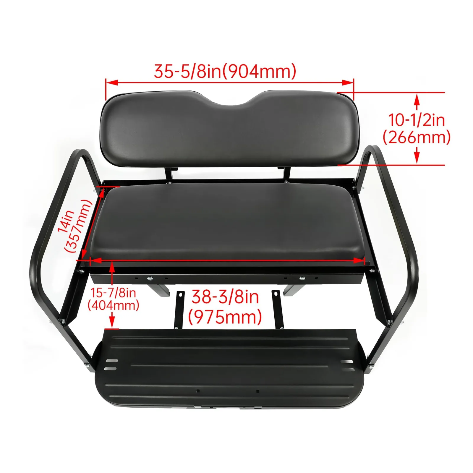 KUAFU GO-2643 Rear Seat Kit for Yamaha Drive G29 image 3