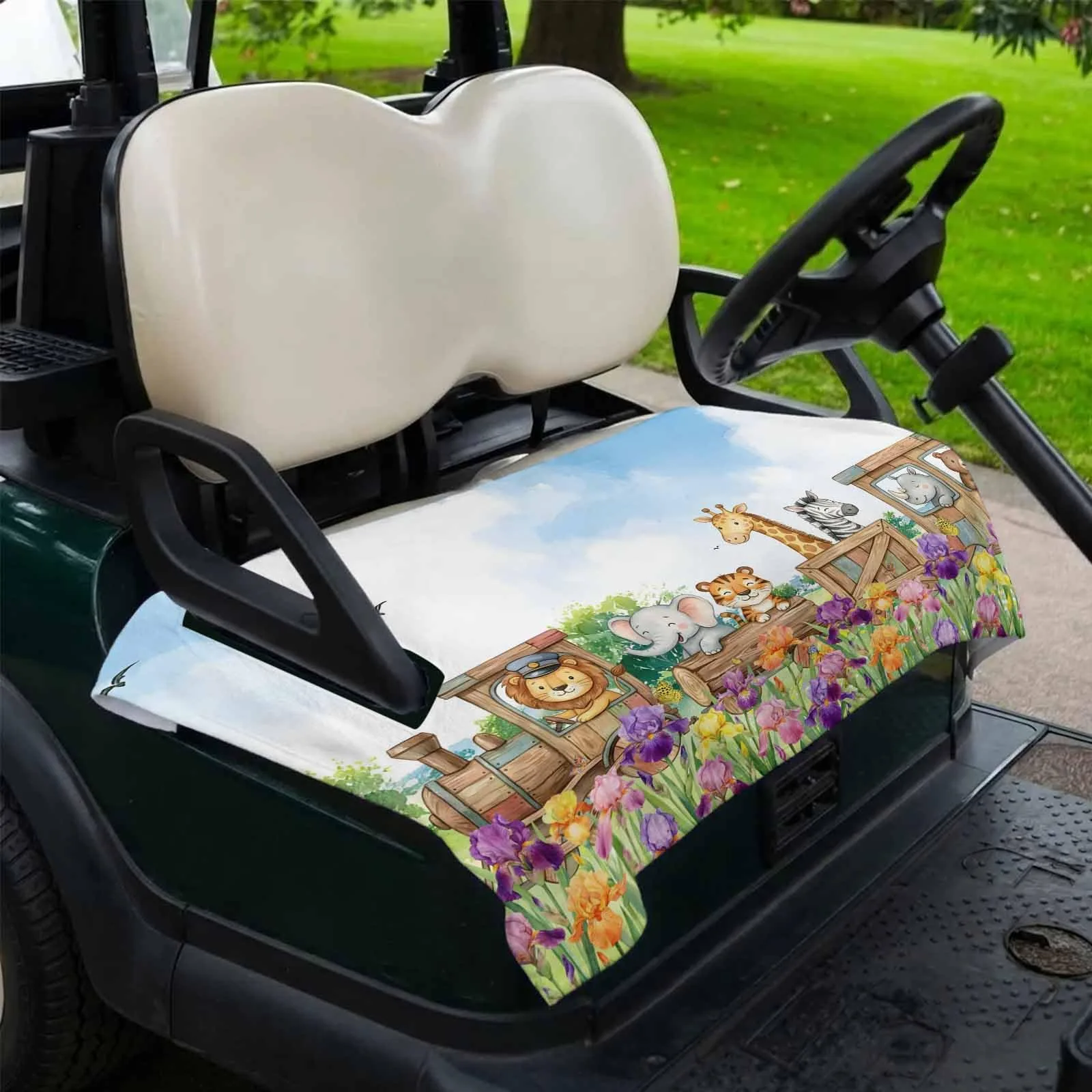 DecorLovee Golf Cart Seat Cover 51 x 31 Inch image 2