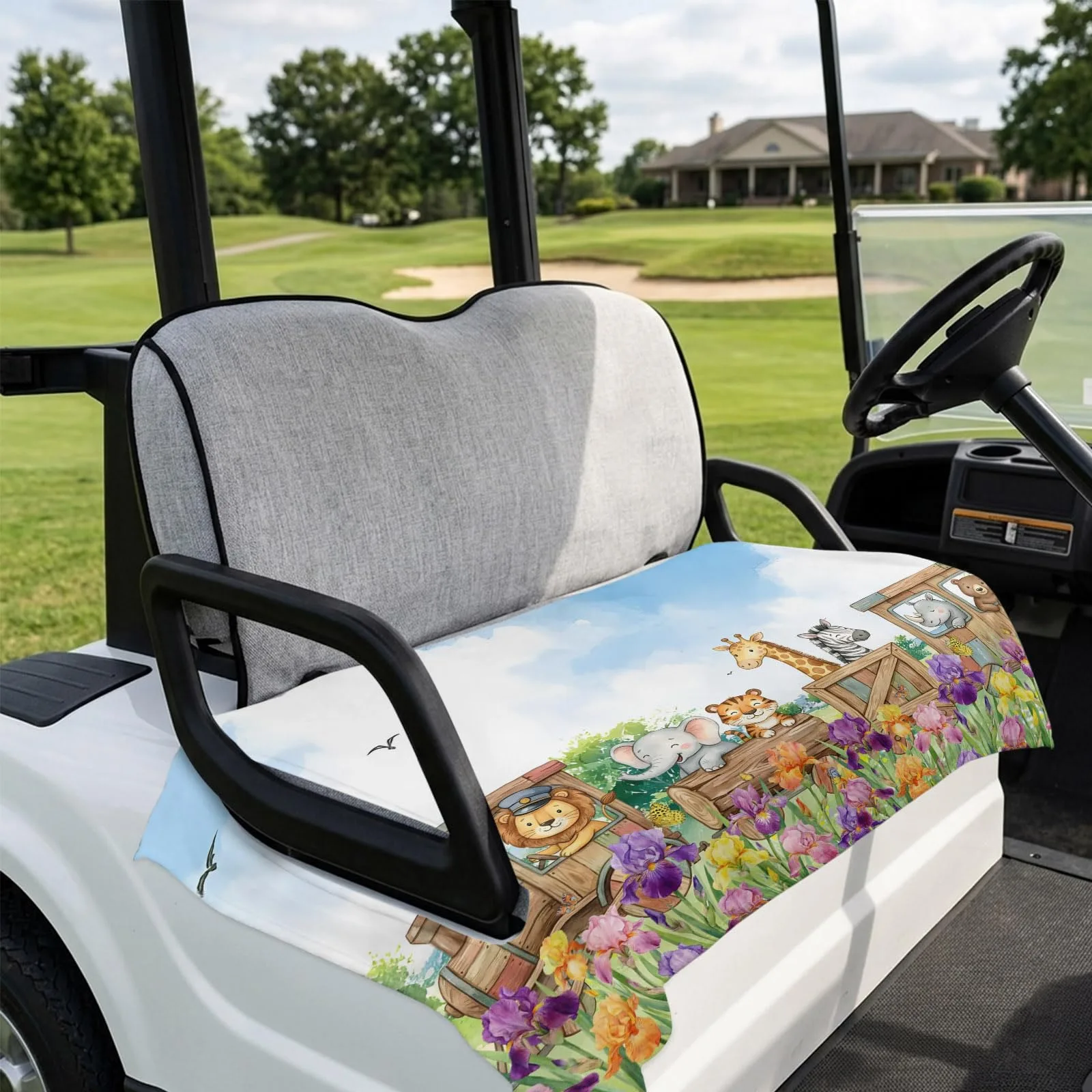 DecorLovee Golf Cart Seat Cover 51 x 31 Inch image 4