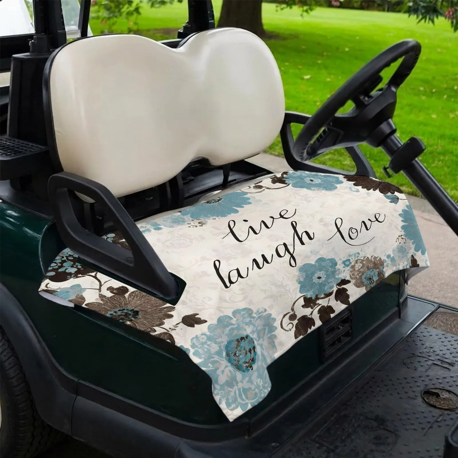 DecorLovee Golf Cart Seat Cover for 2-Seater Carts image 2