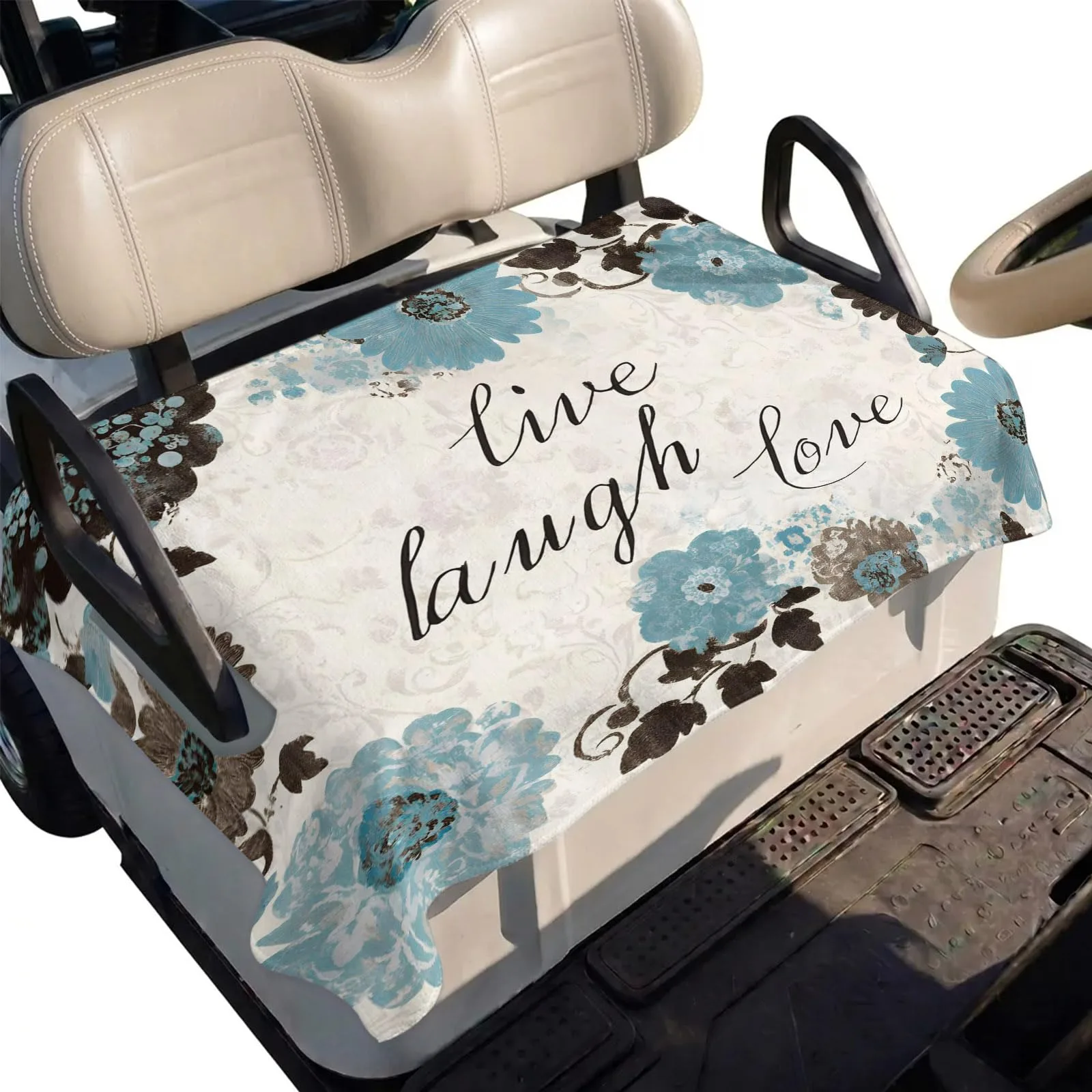 DecorLovee Golf Cart Seat Cover for 2-Seater Carts