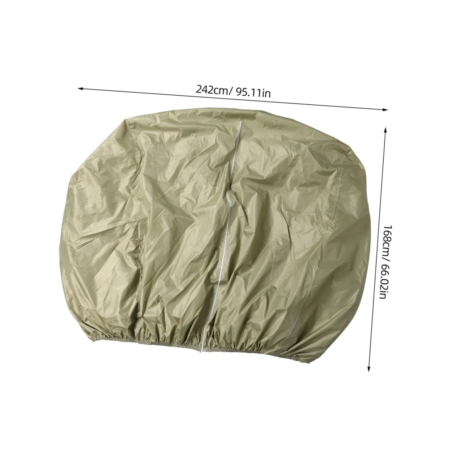 Abaodam Nylon Golf Cart Cover with PVC Coating image 2
