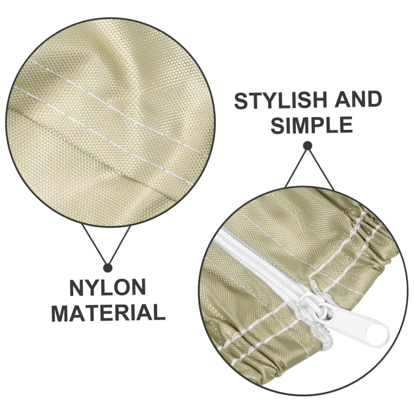 Abaodam Nylon Golf Cart Cover with PVC Coating image 3