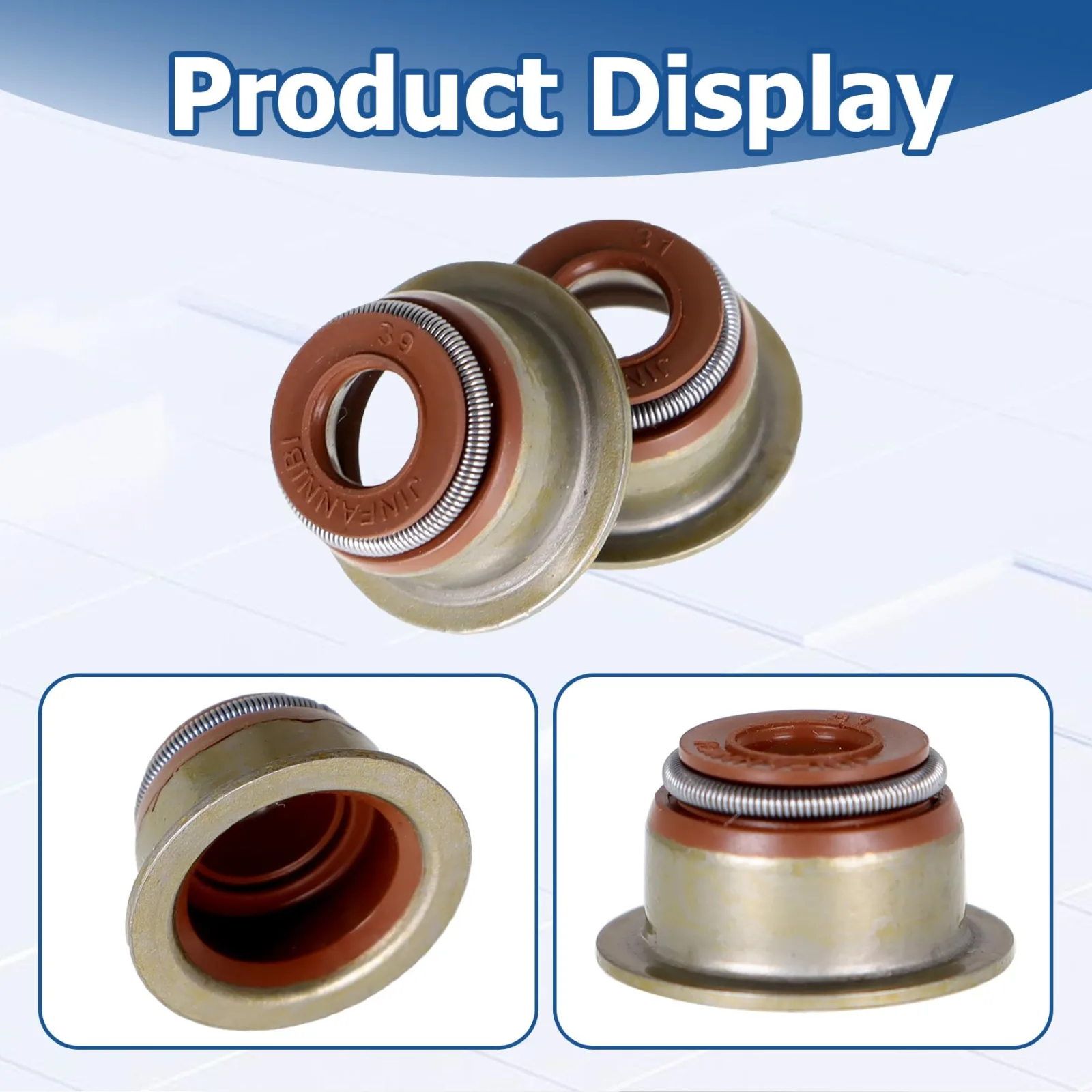 WFLNHB Valve Stem Seals for E-Z-GO 295/350cc (1991+) - 1-8625969-830864 image 3