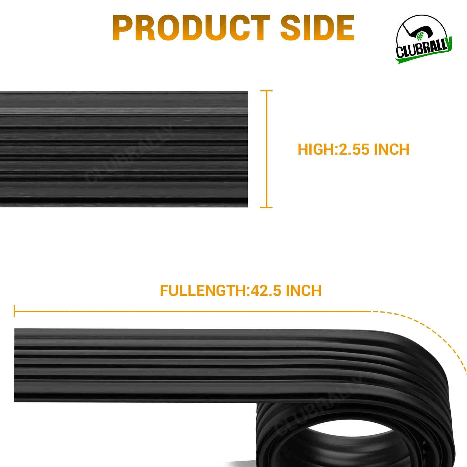 CLUBRALLY Floor Edge Guard for Club Car DS, Aix-CB-021 image 4