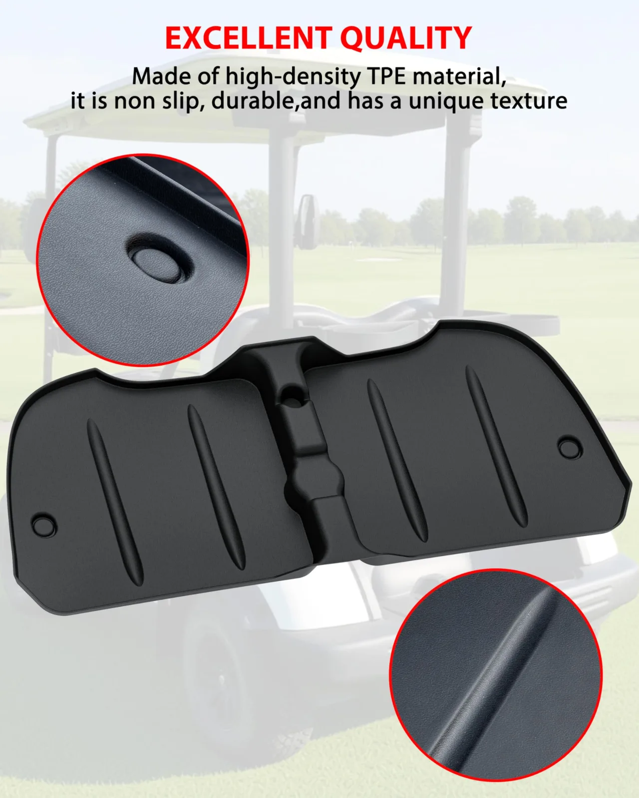 KEWISAUTO Bag Well Mat for Yamaha Drive2 G29 image 4
