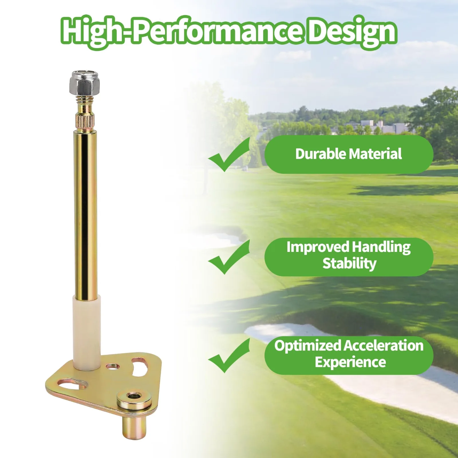 10L0L Accelerator Pivot Rod Kit for Club Car DS 1996+ image 4