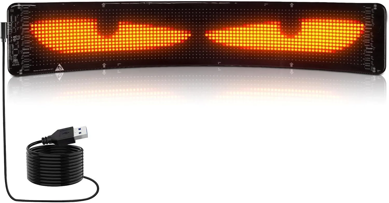 10L0L Programmable Golf Cart Windshield Light Sign