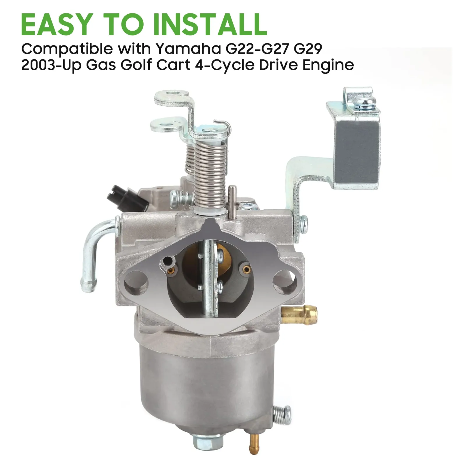 10L0L Carburetor Kit for Yamaha G22-G29 Gas Golf Carts image 4