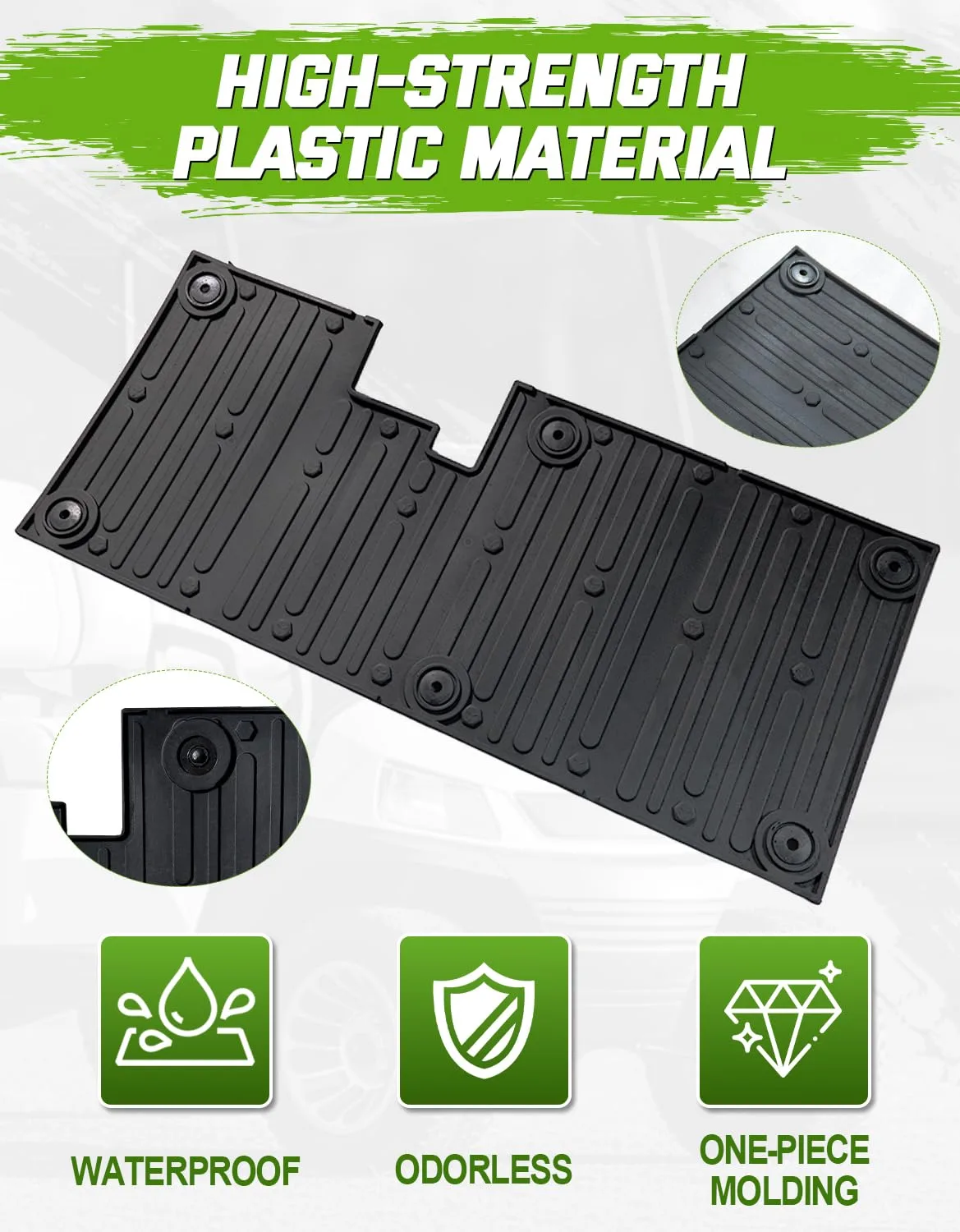 CYOOYC Floor Mat for Club Car DS and Villager Golf Carts image 3
