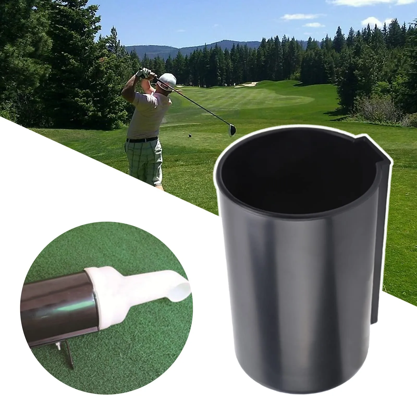 Aoutecen Golf Sand Bottle Holder - 10cm Inner Diameter image 2