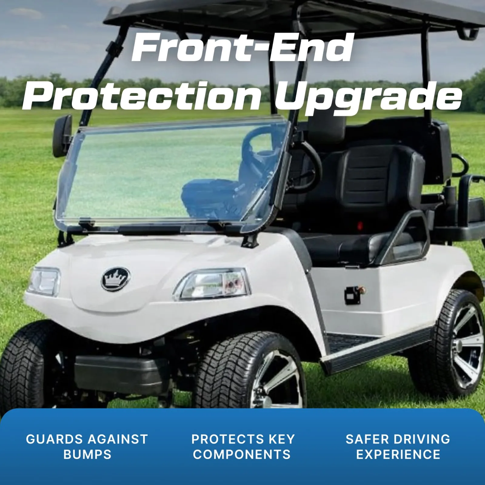 Evolution Golf Cart Front Bumper for D2, Classic & Forester image 2