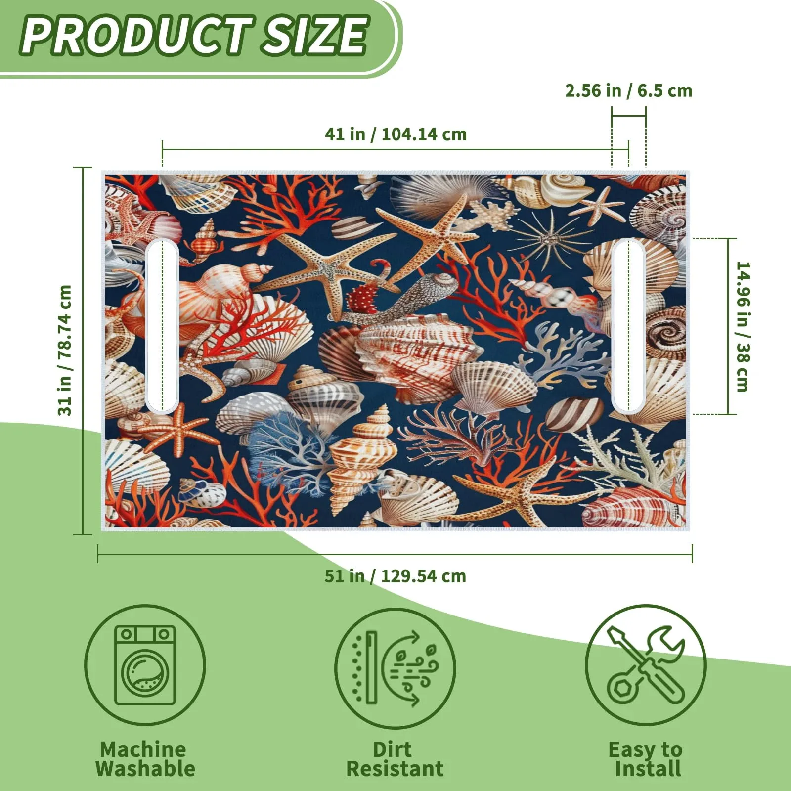 Tiveruda Golf Cart Seat Cover for Double Seats image 2