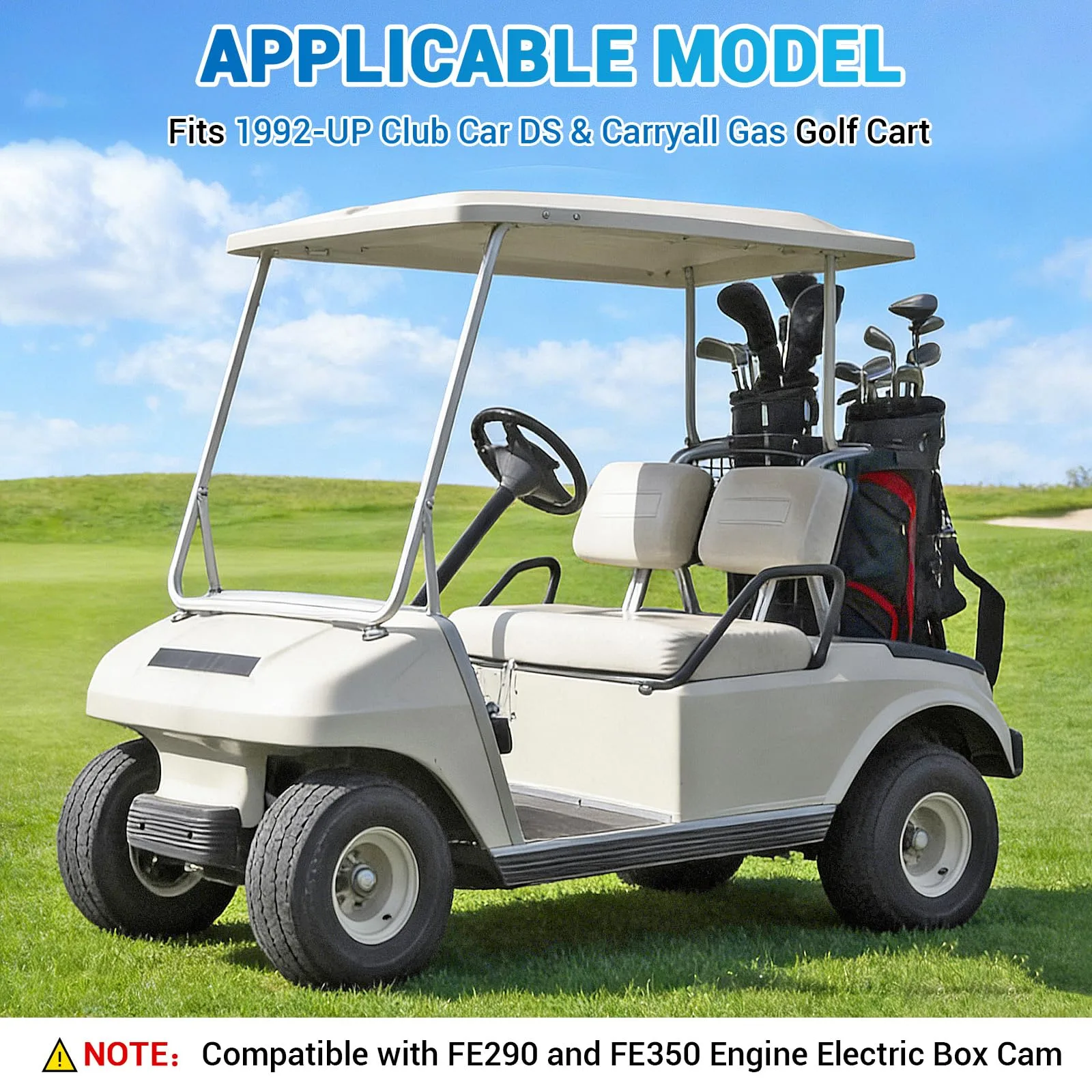 CartClan Electric Box Cam for Club Car DS and Carryall image 2