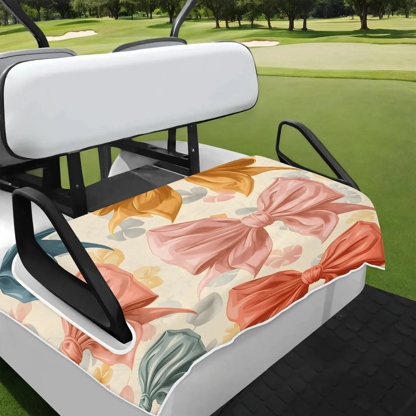 Tiveruda Golf Cart Seat Cover for Double Seats