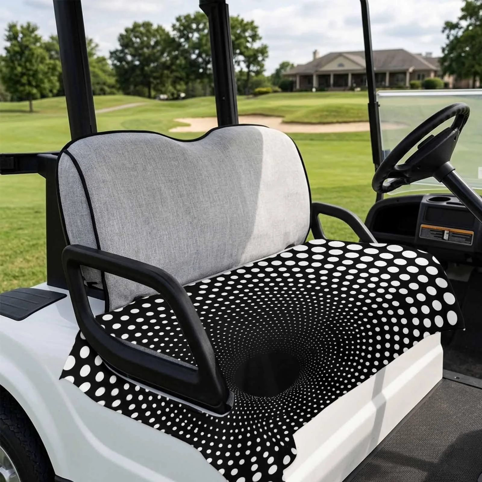 DecorLovee Golf Cart Seat Cover for 2-Seater Carts image 4