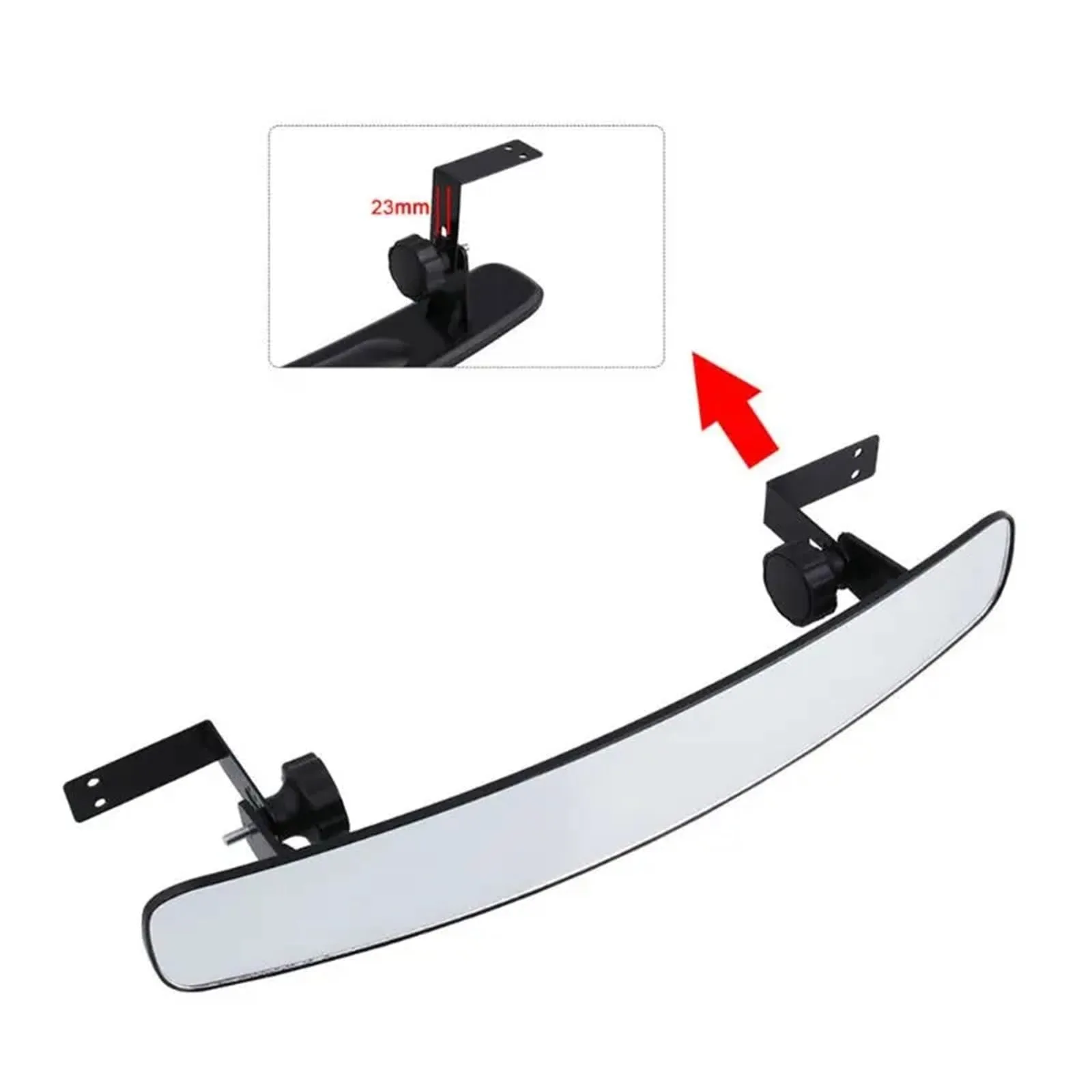 Generic Golf Cart Interior Rearview Mirror 4954541485979 image 3