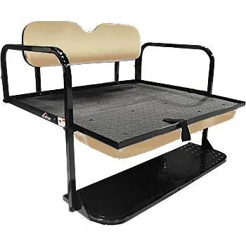 GTW Rear Flip Seat for Club Car Precedent Golf Cart image 2