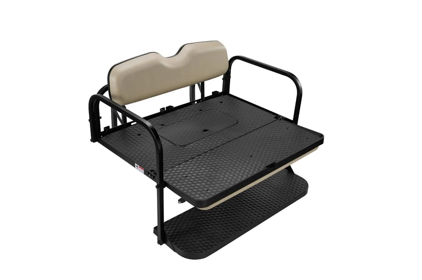 E-Z-GO RXV Rear Seat Kit 2008+ Stone Beige R-RKSB image 2
