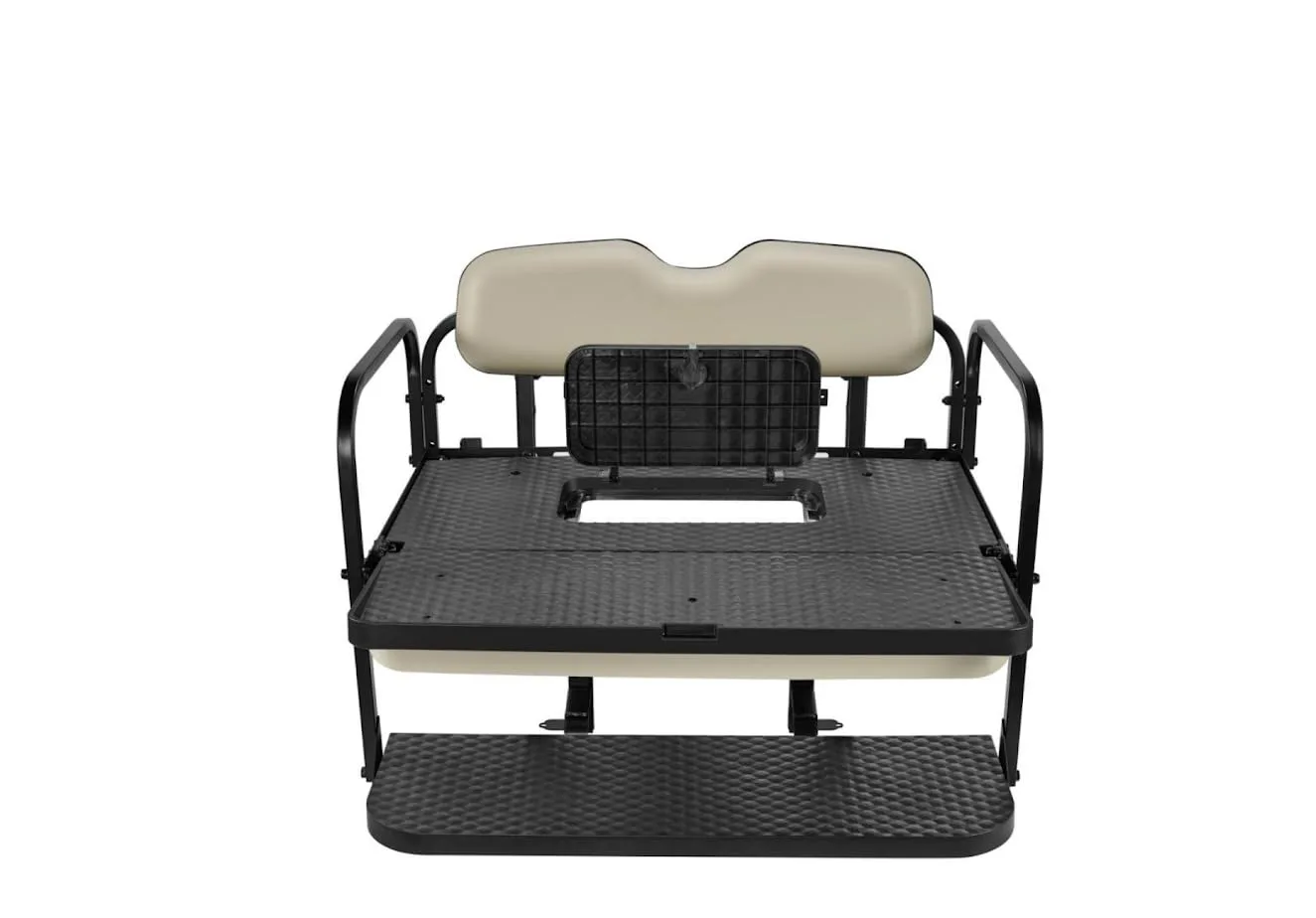 E-Z-GO RXV Rear Seat Kit 2008+ Stone Beige R-RKSB image 3