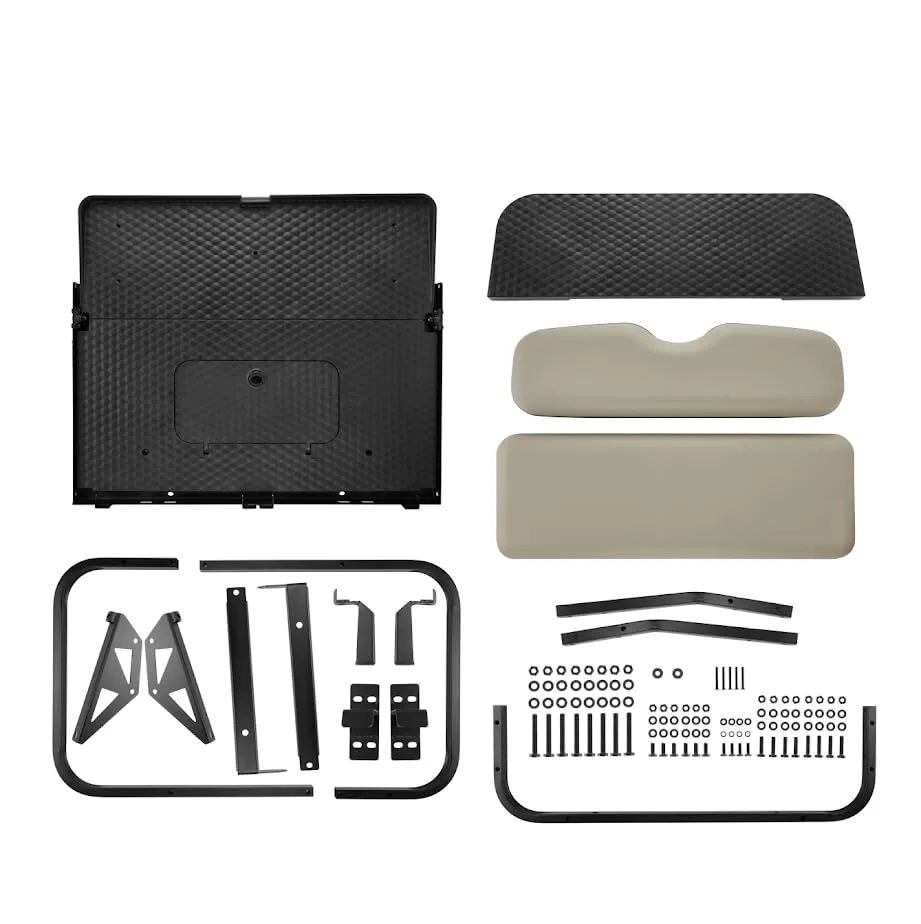 E-Z-GO RXV Rear Seat Kit 2008+ Stone Beige R-RKSB image 4