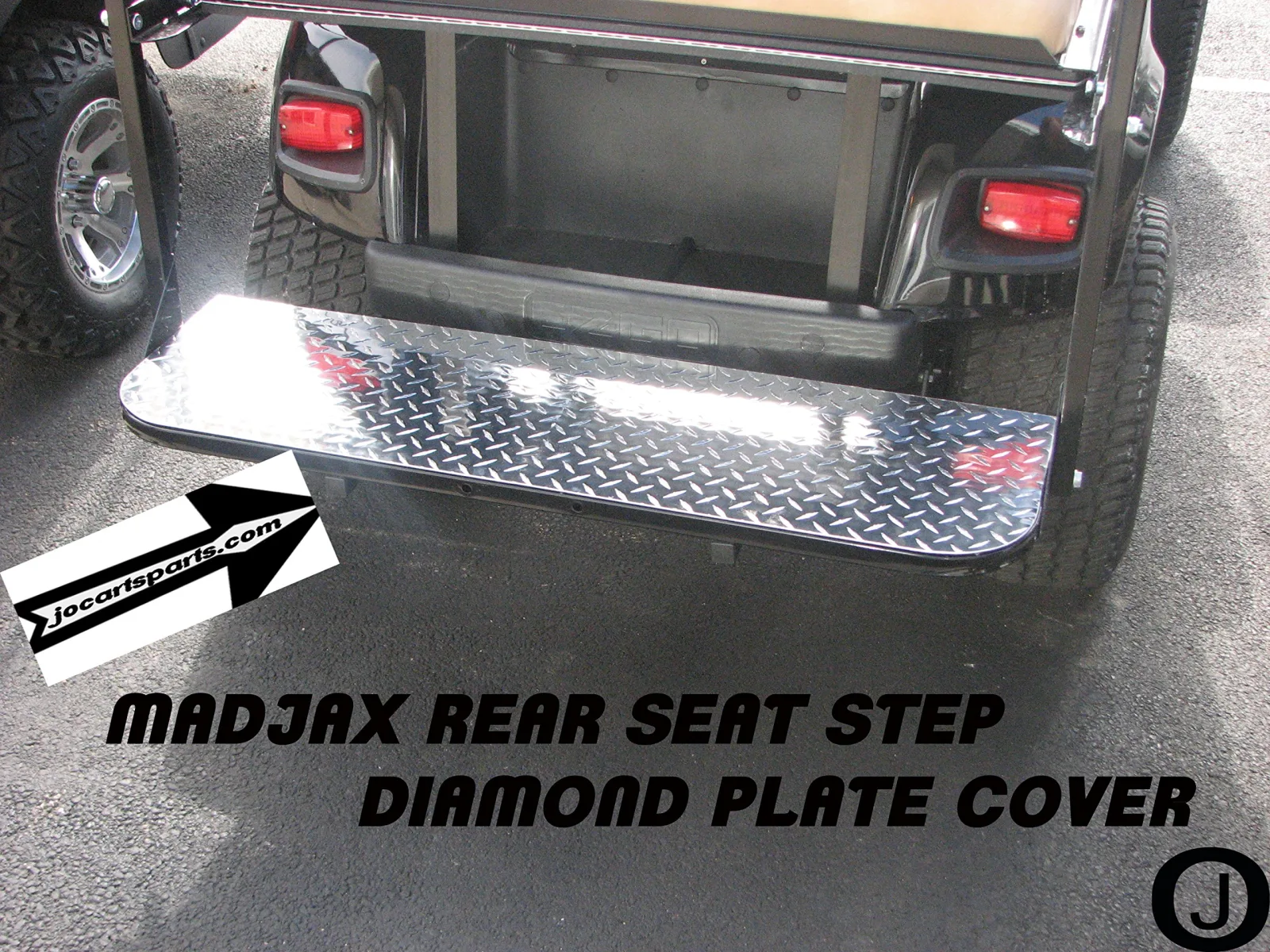 Madjax Diamond Plate Flip Seat Step Cover image 2