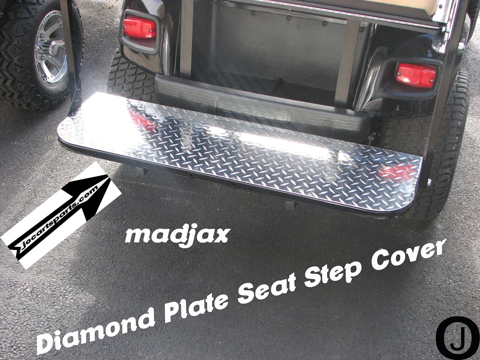 Madjax Diamond Plate Flip Seat Step Cover