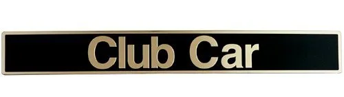 REVENGE Club Car Precedent Name Plate Emblem BP-0054