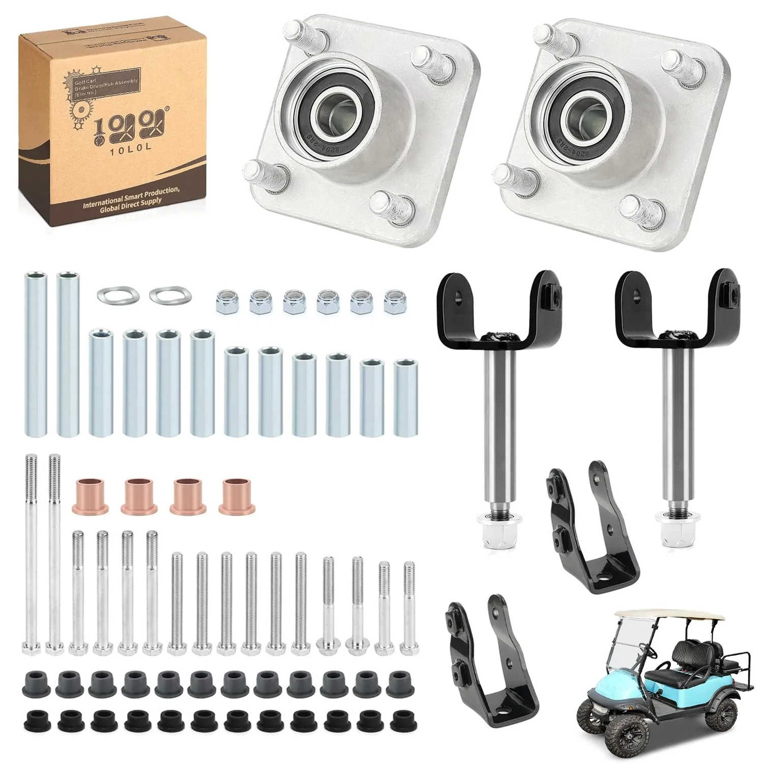 10L0L Front End Repair Kit for Club Car Precedent and Tempo