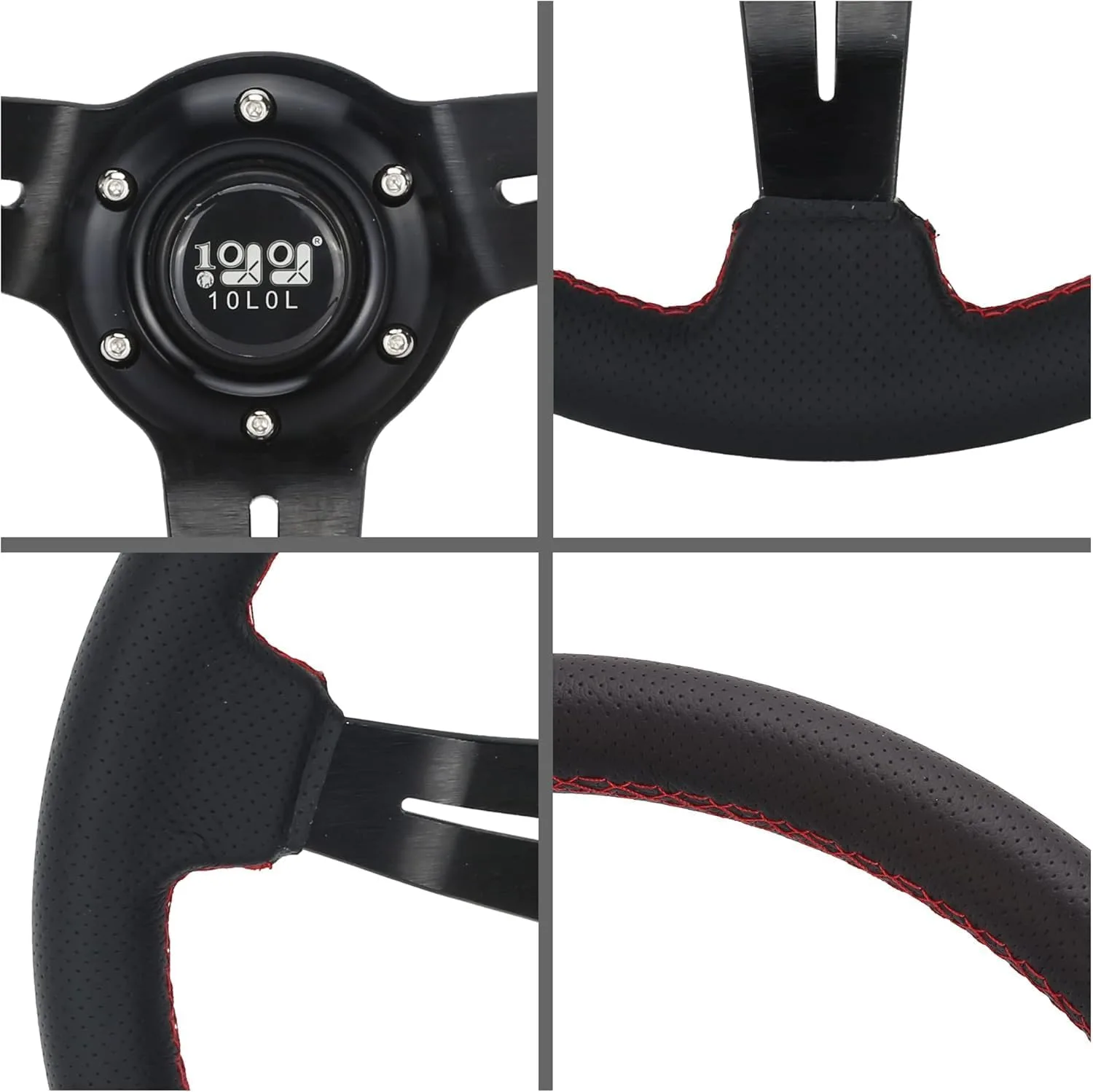 10L0L 12.5-Inch Golf Cart Steering Wheel ACC-00540-C-B12 image 4