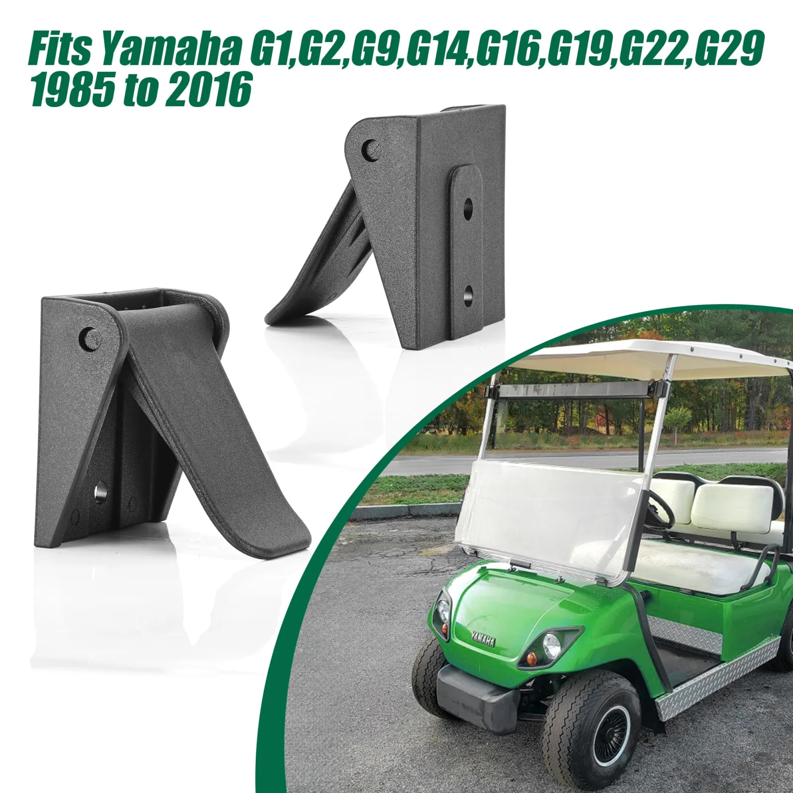 10L0L BGR3202 Yamaha Golf Cart Bag Rack Buckles image 4