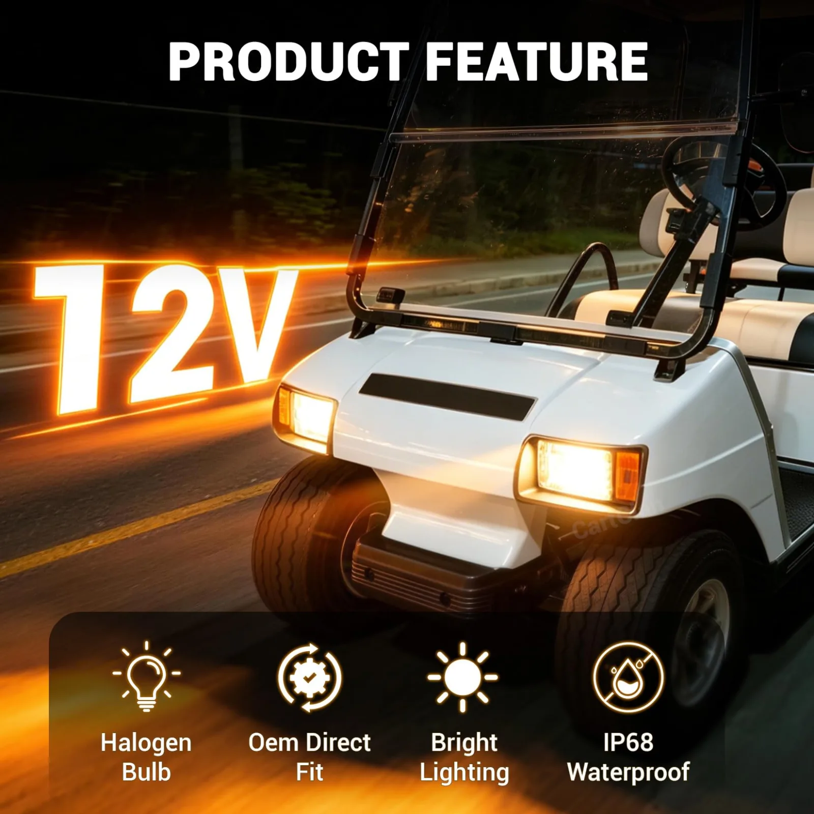 CartClan Light Kit for 1993-Up Club Car DS image 2