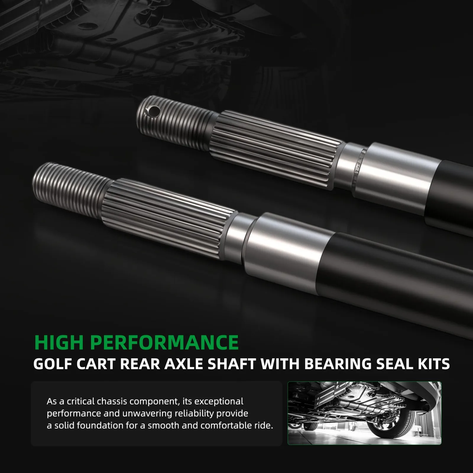 Riyhch Rear Axle Shaft Kit for E-Z-GO TXT Medalist image 3