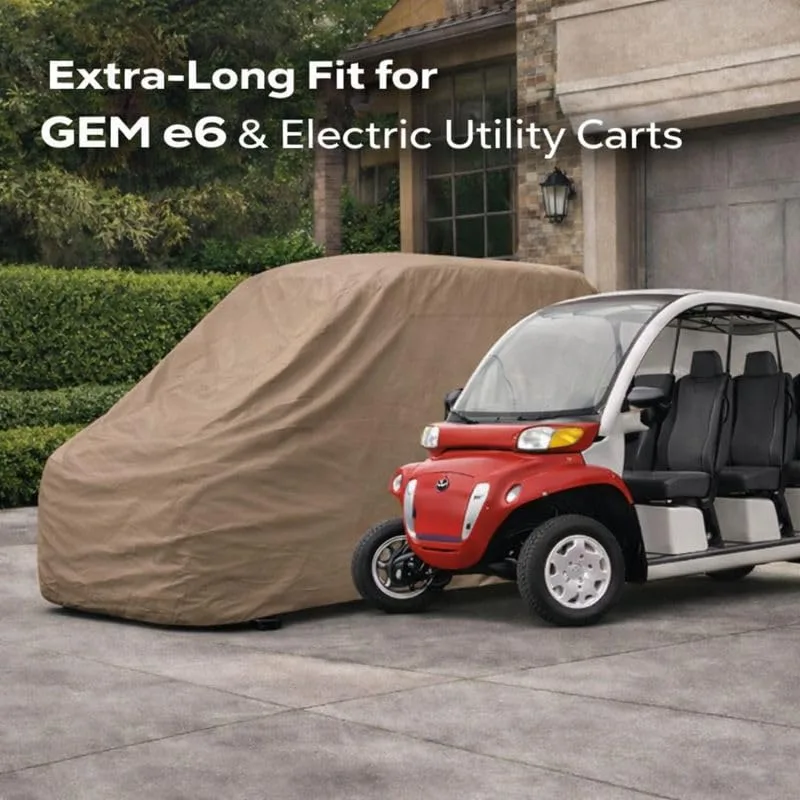 Formosa Covers Storage Cover for GEM e6 Golf Cart image 3