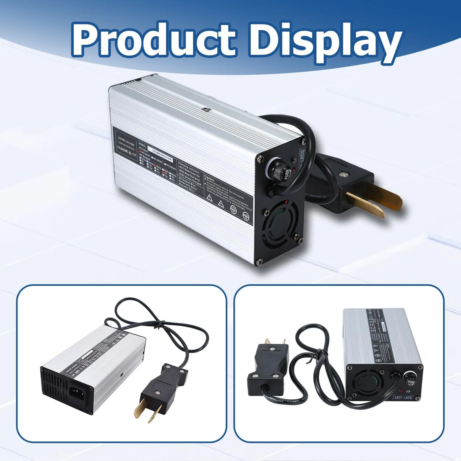 WFLNHB 36V 5A Golf Cart Battery Charger image 3