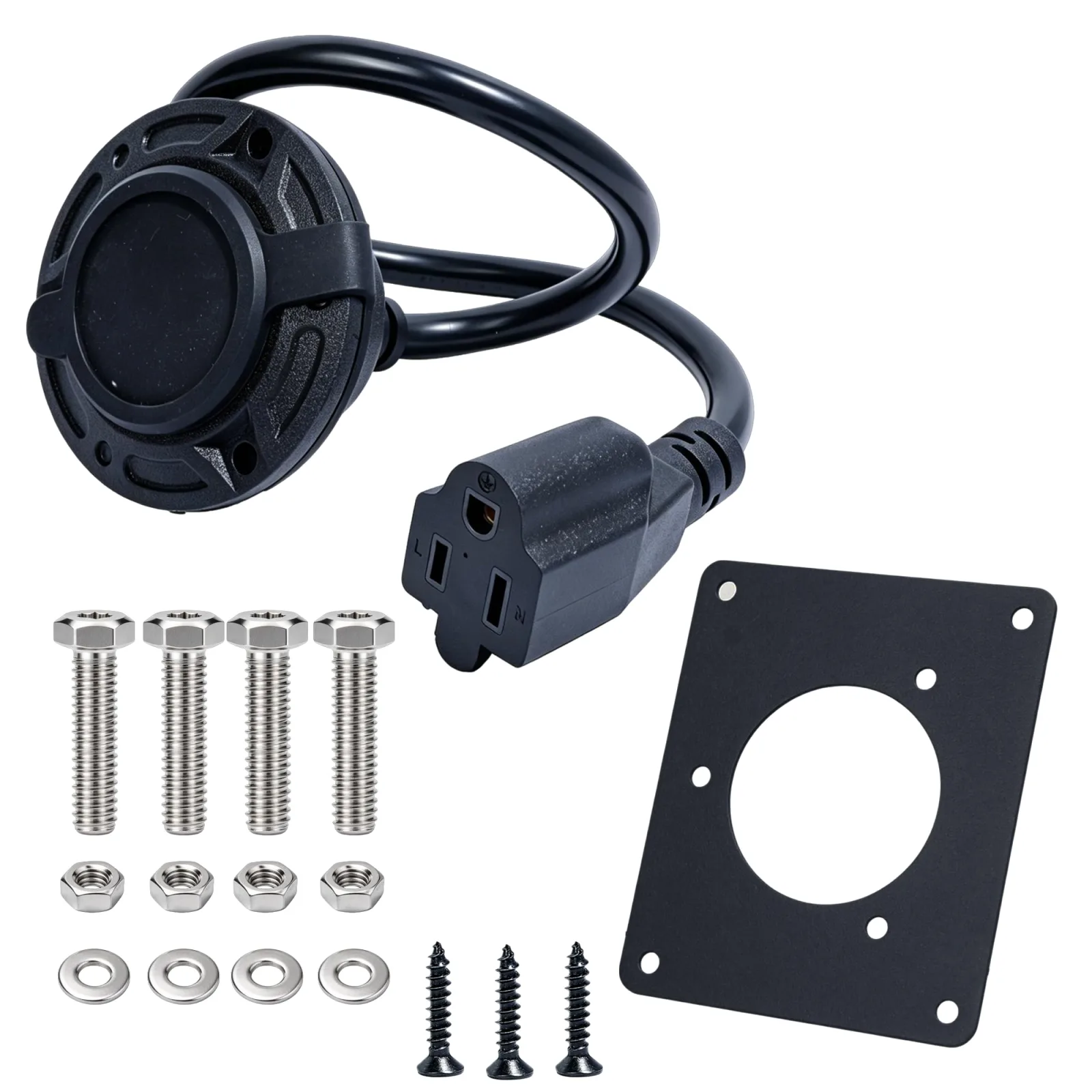 Acyoyava Charger Port Cover Adapter for EZGO TXT36