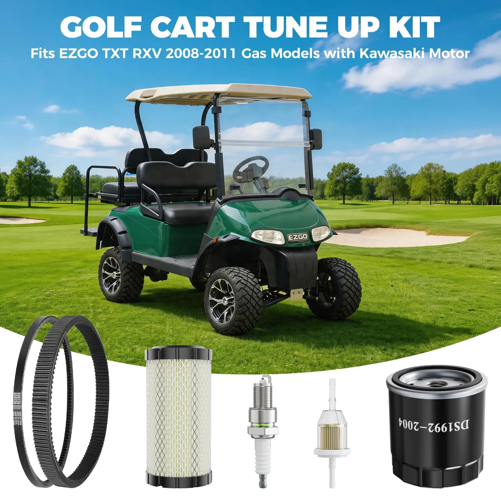10L0L Tune-Up Kit for E-Z-GO TXT/RXV 2008-2011 Gas Carts image 2