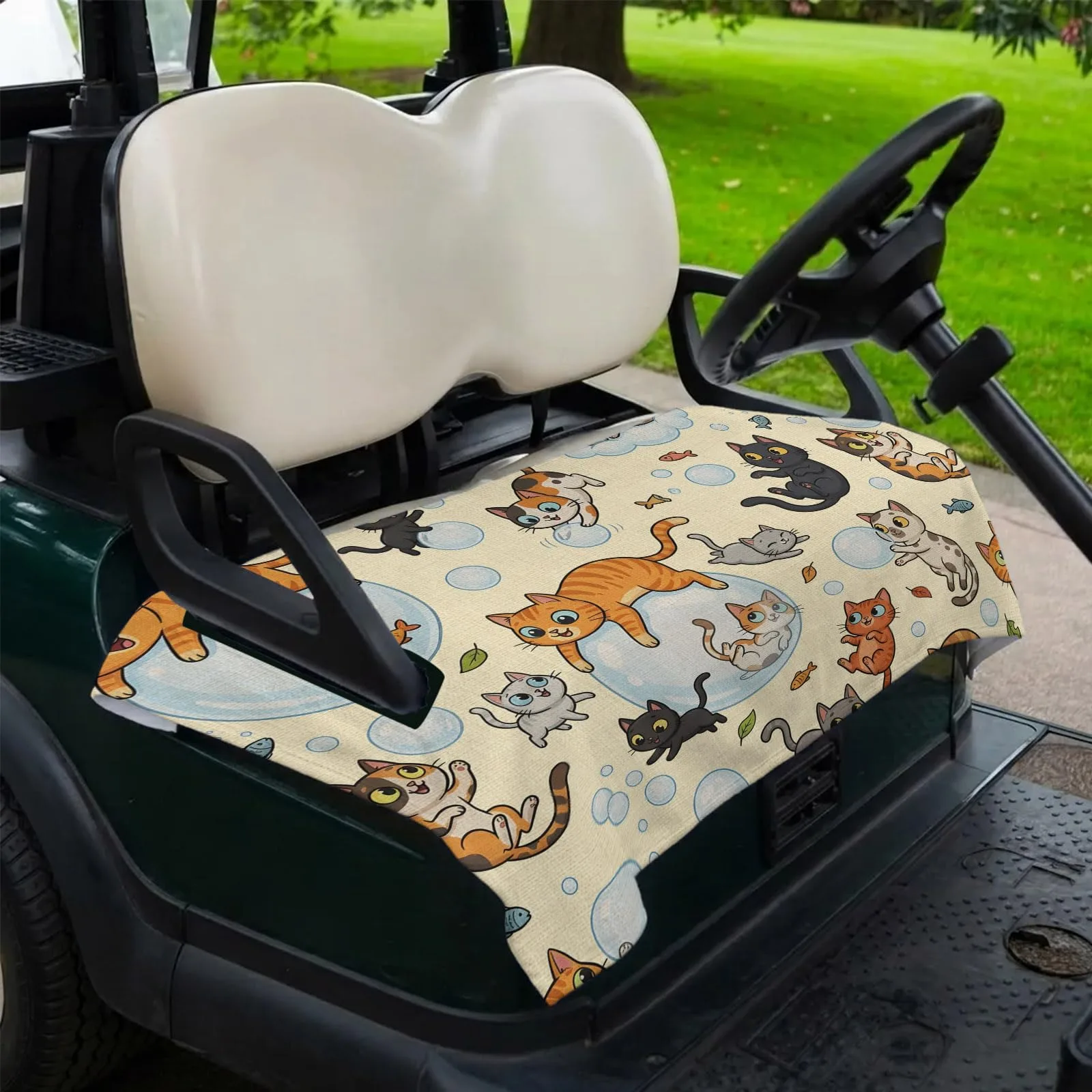 DecorLovee Golf Cart Seat Cover Towel 51 x 31 Inch image 2
