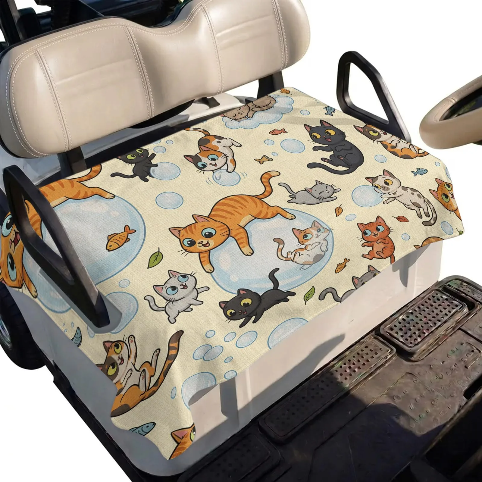 DecorLovee Golf Cart Seat Cover Towel 51 x 31 Inch