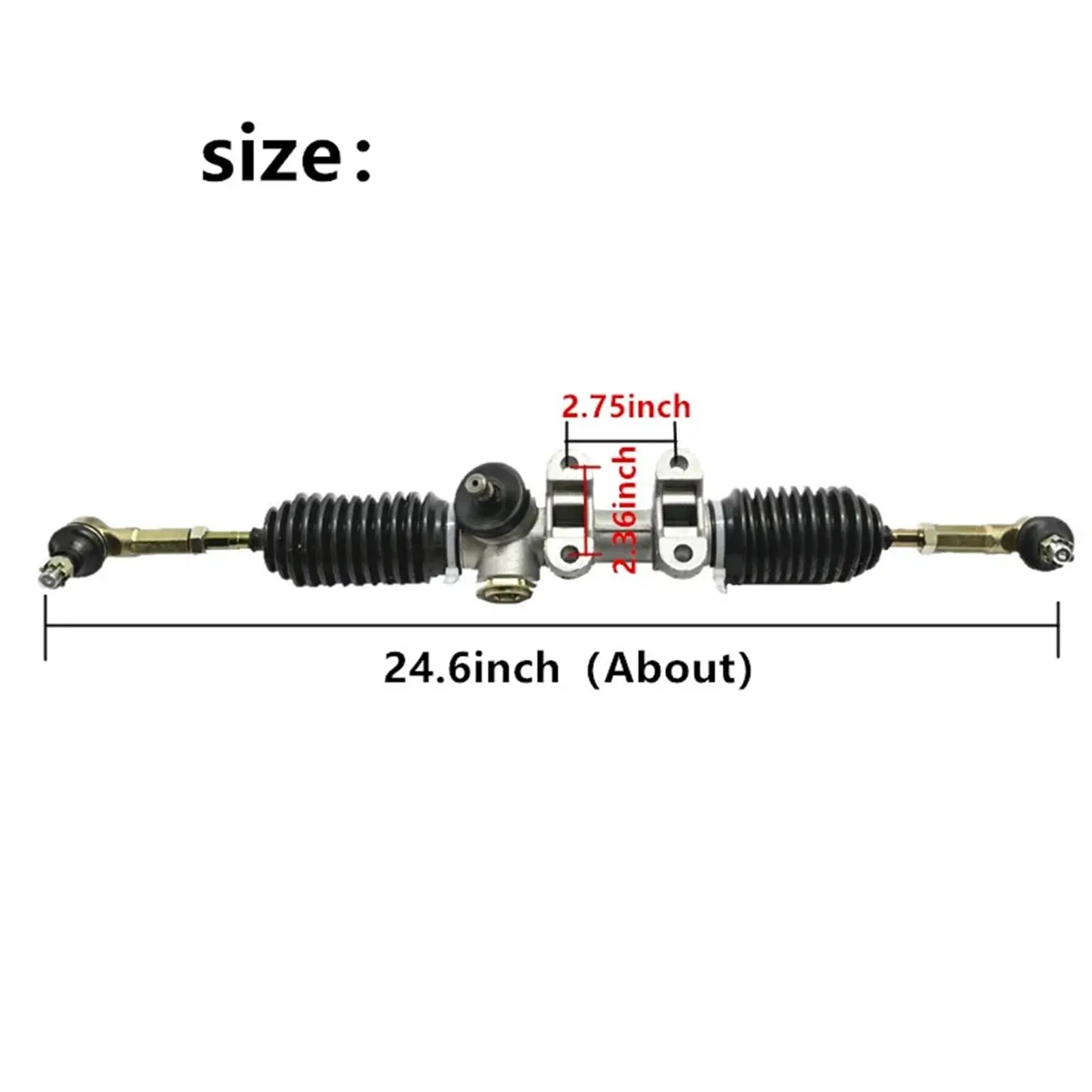 OETIBUFA Electric Golf Cart Steering Gear Assembly image 2