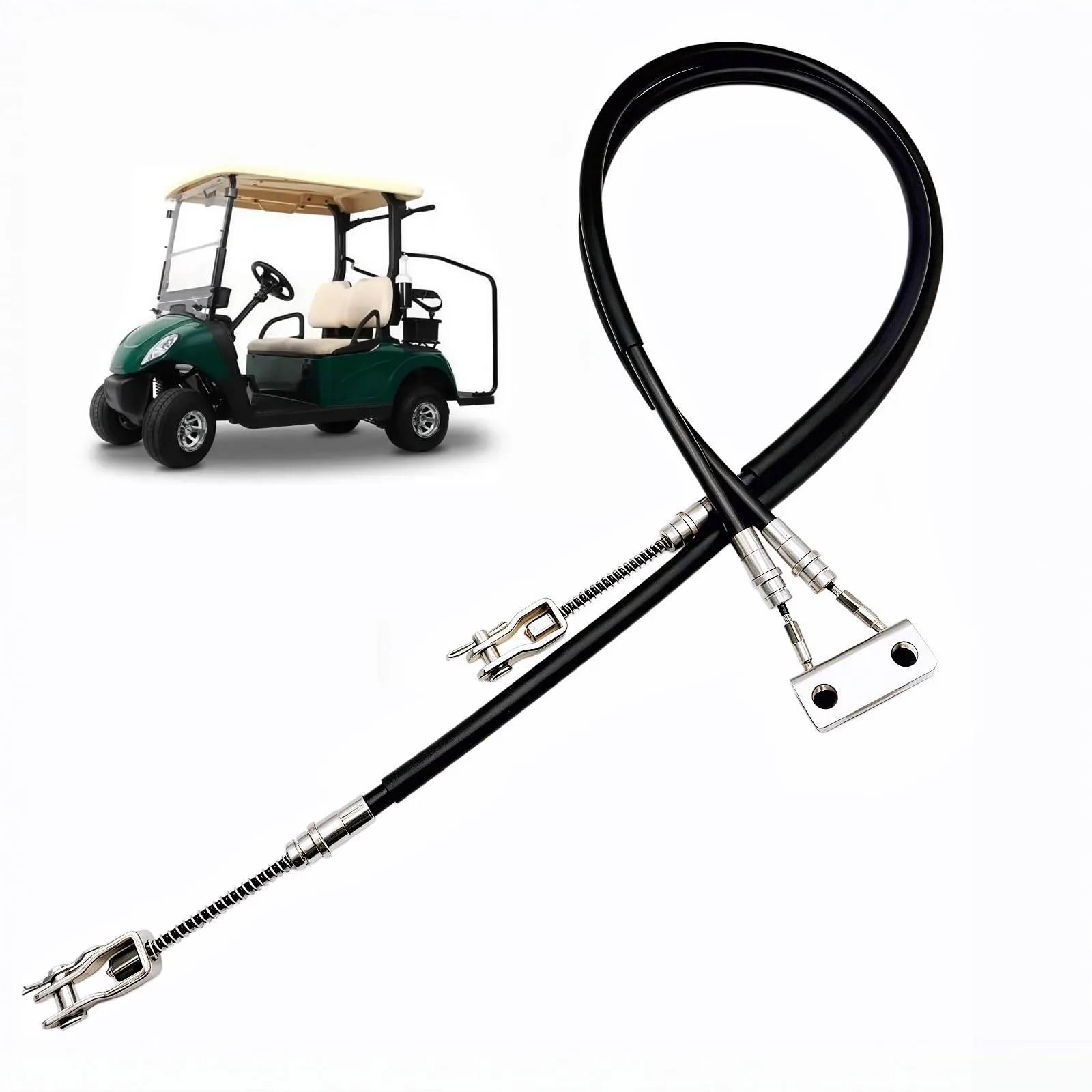 GFHUREB Brake Cable Set for E-Z-GO TXT & Medalist