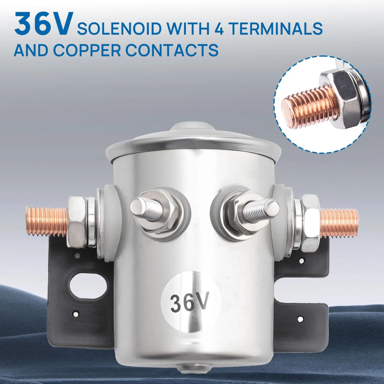 36V Solenoid for E-Z-GO TXT, Medalist and Marathon Carts image 2