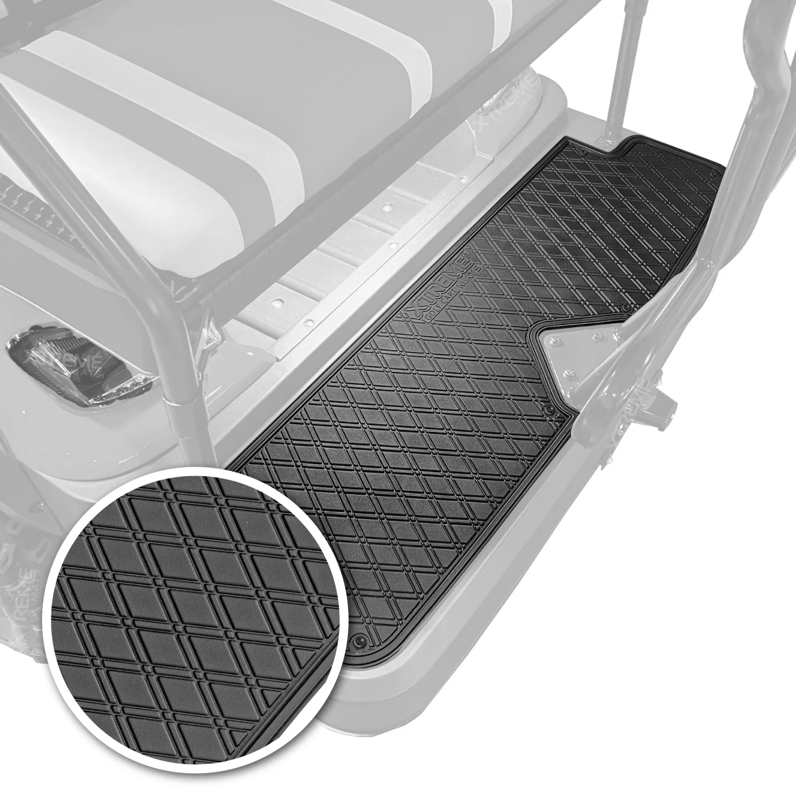 Xtreme Golf Cart Mats Rear Step Mat for ICON Golf Carts