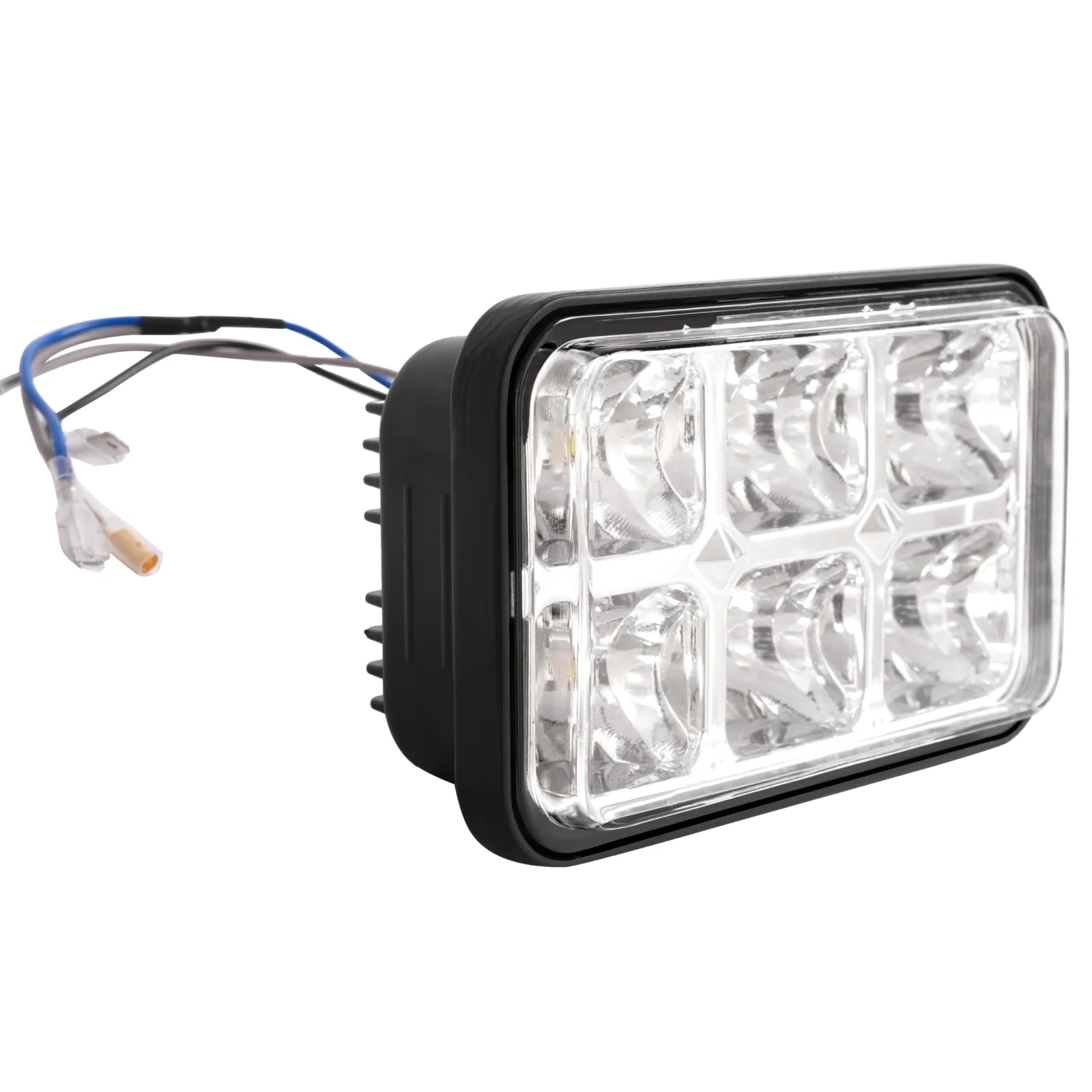 ALMULOO AI-1081 Clear LED Headlight for E-Z-GO Golf Carts image 3
